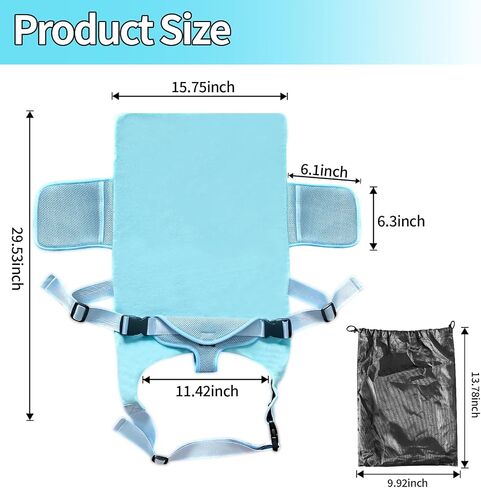 Toddler Airplane Bed,1-12 Months Old Baby Essentials for Flying,Portable Baby Bed for Flight,Suitable for Airplanes Travel in Saudi Arabia