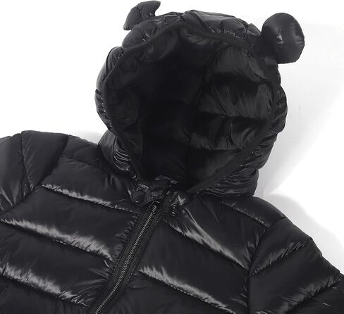معاطف شتوية من WEONEDREAM 6M-4T للأطفال الأولاد والبنات مع أغطية الدب للجنسين، سترة خفيفة الوزن للأطفال الصغار in Kuwait