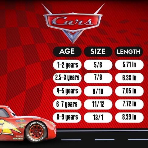Disney Cars Slippers for Boys Lightning McQueen and Tow Mater Slipper Fuzzy House Sandals For Toddler to Little Kids in Saudi Arabia