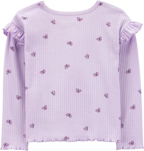 Simple Joys by Carter's Baby-Girls 3-Pack Graphic Long-Sleeve Tees in Saudi Arabia