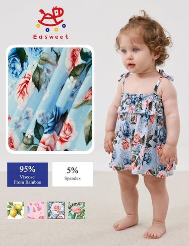 Bamboo Viscose Girls Tank Tops Infant Sleeveless Spaghetti Strap Baby Tank Top in Saudi Arabia