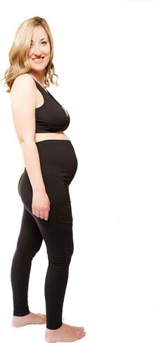 Organic Cotton Maternity Leggings: GOTS Certified Turkish Cotton, Pockets in Saudi Arabia