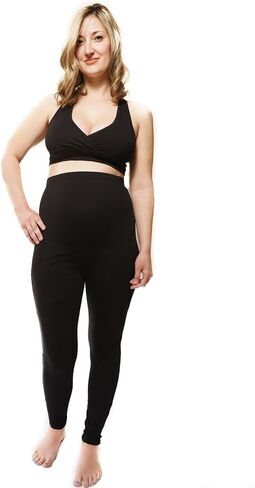Organic Cotton Maternity Leggings: GOTS Certified Turkish Cotton, Pockets in Saudi Arabia