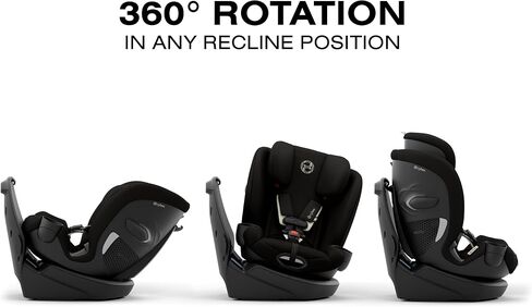 Callisto G 360 Select Rotating All-in-One Convertible Car Seat - Black in Saudi Arabia