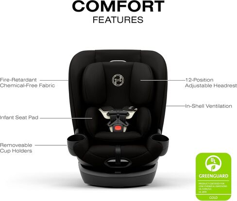 Callisto G 360 Select Rotating All-in-One Convertible Car Seat - Black in Saudi Arabia