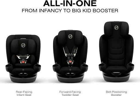 Callisto G 360 Select Rotating All-in-One Convertible Car Seat - Black in Saudi Arabia