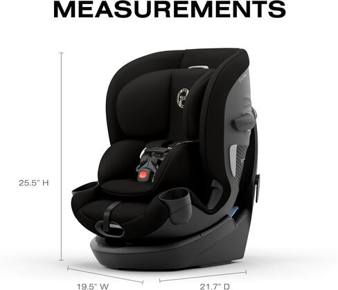 Callisto G 360 Select Rotating All-in-One Convertible Car Seat - Black in Saudi Arabia