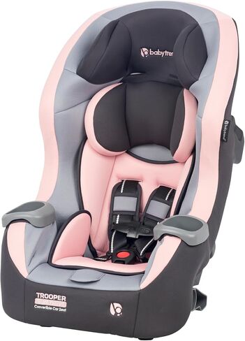Baby Trend Trooper™ Slim 3-in-1 Convertible Car Seat, Quartz Pink – Slim Fit, 3-in-1 Growth Modes, Lightweight Design, Adjustable Comfort Padding in Saudi Arabia