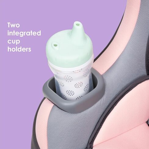 Baby Trend Trooper™ Slim 3-in-1 Convertible Car Seat, Quartz Pink – Slim Fit, 3-in-1 Growth Modes, Lightweight Design, Adjustable Comfort Padding in Saudi Arabia