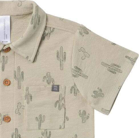 Modern Moments by Gerber baby-boys 2-piece Resort Shirt & Short Set in Saudi Arabia