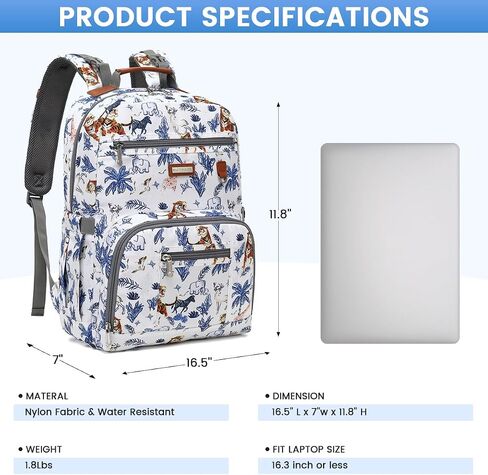 Diaper Bag Backpack, Large Baby Nappy Bags with Portable Changing Pad for Boys and GirlsMultifunction Travel Baby Bag for Moms Dads, Shower Gifts Waterproof and Stylish in Saudi Arabia