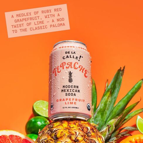 De La Calle Organic Grapefruit Lime Tepache, 12 Fz in Saudi Arabia