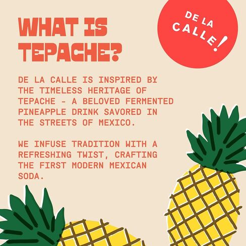 De La Calle Organic Grapefruit Lime Tepache, 12 Fz in Saudi Arabia