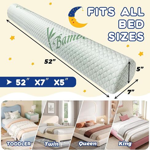 Waterproof Bed Bumper for Toddler, Soft Baby Foam Rail for Full, Queen, Twin, King Size Bed, Green, 1 Pack in Saudi Arabia