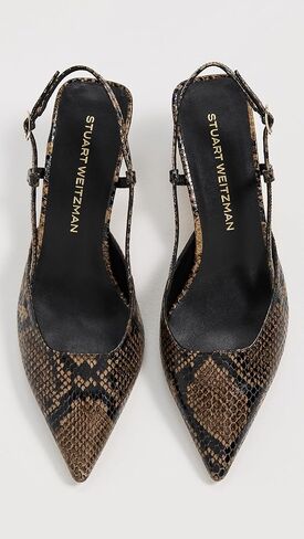 حذاء نسائي من Stuart Weitzman Vinnie Slingback مقاس 50 ملم in Kuwait