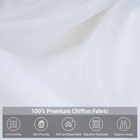 OldPAPA Kids Bed Canopy with Pom Pom Hanging Mosquito Net for Baby Crib Nook Castle Game Tent Nursery Play Room Decor，White in Saudi Arabia
