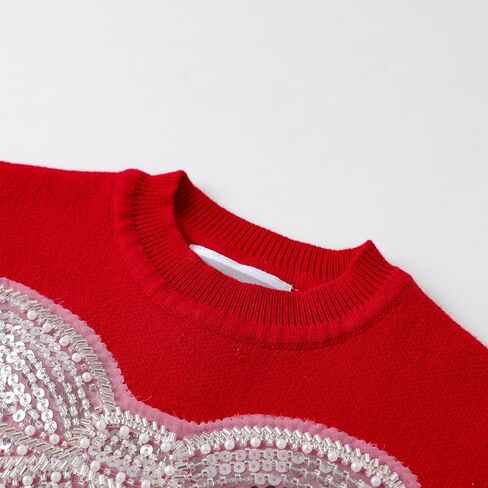 Lil cactus Toddler & Baby Girls Sweater with Glitter Bow in Saudi Arabia
