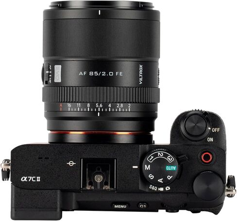 VILTROX 85mm F2 EVO FE Lens, AF 85mm f/2 FE for Sony E-Mount, Full Frame Portrait Lens for Sony FE a7iv a7c ii a7rv a9ii zve1 fx3 zv-e10 ii a6700 a6600 in Saudi Arabia