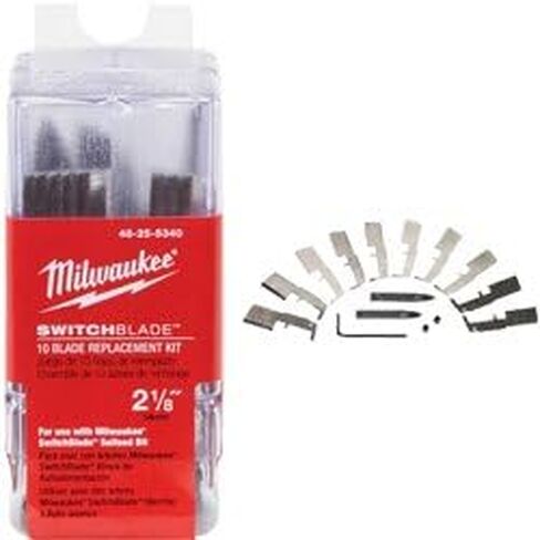 Milwaukee 1-3/8" Switchblade 10-Blade Replacement Kit in Saudi Arabia