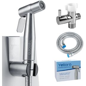 Handheld Bidet Sprayer for Toilet - Feminine Wash, Toilet Cleaning - Stainless Steel, Adjustable Water Pressure, Easy Installation in Saudi Arabia