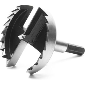 2-1/2 Inch Saw Toothed Forstner Drill Bit, Forstner Bit for Hard Wood, Soft Wood, Veneered Plywood, Plastic, Drilling Hole Saw Woodworking Hinge Cutter Tool in Kuwait