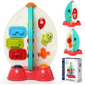 Space Activity Cube Toys for Baby, Montessoritoys for 18 Months Boy & Girl Birthday Gifts, Sensory and Educational Birthday Gifts, Busy Board Toys for Baby Boy 18 Months in Saudi Arabia