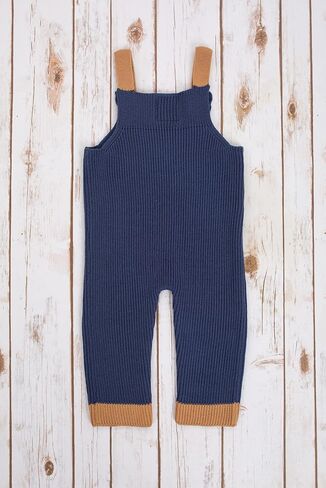 SAOL Baby Knitted Button-Patterned Straps Overalls Romper A Wee Bit Irish Toddler Little Infant Baby Gift in Saudi Arabia