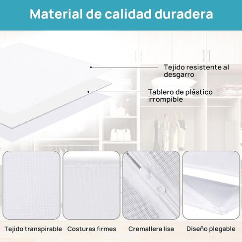 Vtopmart 12 Pack Baby Clothes Organizer, Dresser Drawer Organizer for Baby Clothing, Foldable Fabric Closet Drawer Storage Bins, Nursery Dresser Dividers for Bra, Socks, Ties, Scarf in Kuwait