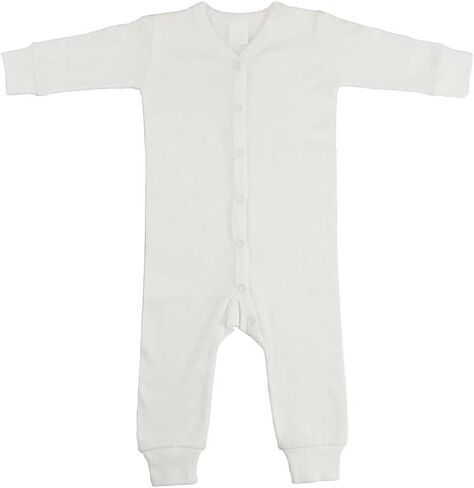 212 Main Interlock Union Suit Long Johns, White - Medium in Saudi Arabia