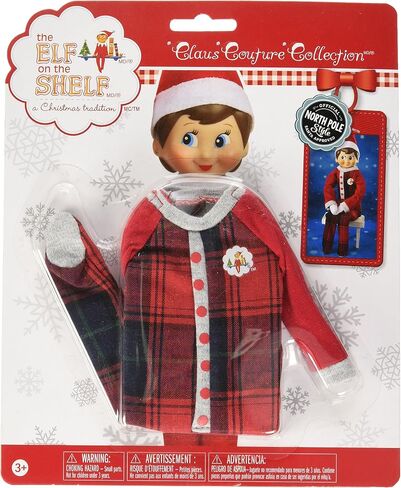 Elf on The Shelf Claus Couture FA-La-La Footies Pajamas Set in Saudi Arabia