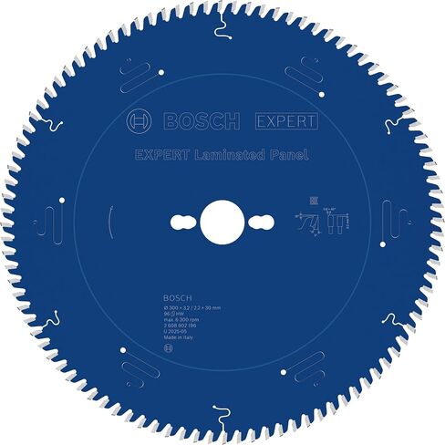 Bosch 1 x Expert Laminated Panel Circular Saw Blade for Table Saws (for Plastic-Coated Panels, Diameter mm, Professional Accessories, Wired Table Saw, Stationary Table Saw) in Saudi Arabia