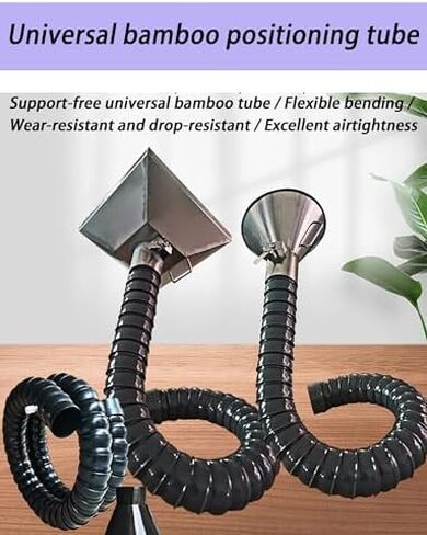 Flexible Exhaust Duct, Industrial Dust Collection Hose with Universal Joints for Efficient Workshop Fume Extraction and Ventilation Solutions in Saudi Arabia