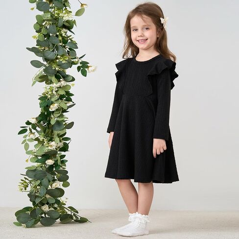 pureborn Baby Toddler Girl Knit Sweater Dress 2-6 Years in Saudi Arabia