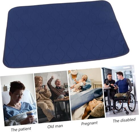 TOYANDONA Anti-Slip Diaper Changing Mat for Adults Washable and Durable Urinal Pad for Elderly Care Easy to Clean in Saudi Arabia