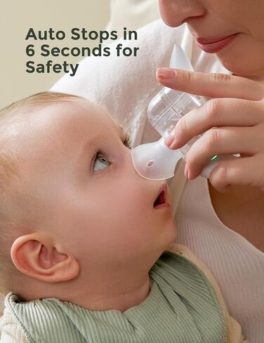 Momcozy BreezyClear Pro™ شفاط الأنف للأطفال، مصاصة أنف من فئة المستشفى 75 كيلو باسكال مع 9 مستويات شفط قابلة للتعديل، منظف أنف كهربائي للأطفال الصغار، مهدئ بالضوء والموسيقى in Saudi Arabia