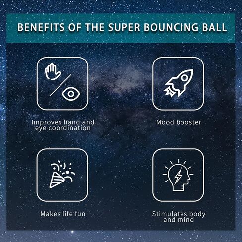 Super Bouncing Ball,Children's Super Hot, Easy to Grasp and Capture Suitable for Children of All Ages, Indoor and Outdoor Games in Saudi Arabia
