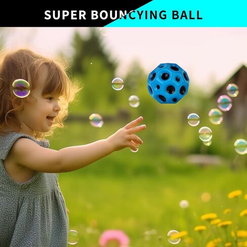 Super Bouncing Ball,Children's Super Hot, Easy to Grasp and Capture Suitable for Children of All Ages, Indoor and Outdoor Games in Saudi Arabia