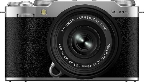كاميرا فوجي فيلم X-M5 الرقمية بدون مرآة XC15-45mmF3.5-5.6 مجموعة عدسات OIS PZ - أسود in Kuwait