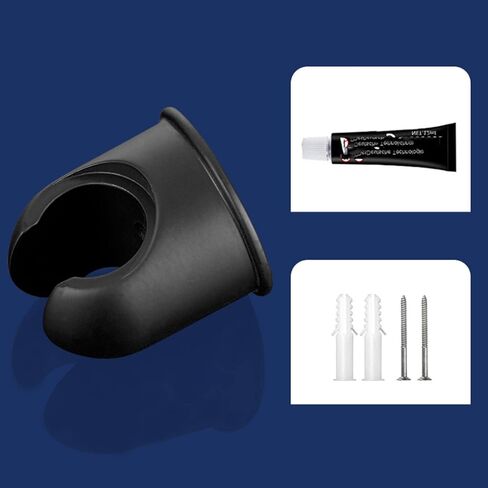 Toilet Bidet Sprayer Black Hand Held Bidet Sprayer for Toilet Hand Shower for Toilet Set with Hose Cold Water Brass No Drilling Cloth Diaper Sprayer Kit in Saudi Arabia
