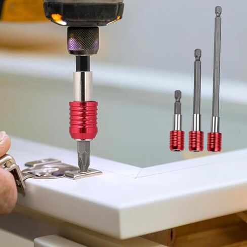 3Pcs Magnetic Drill Bit Holders - Quick Release Hex Shank Extension Bars for Power Tools, Screwdrivers, and Drill Bits in Saudi Arabia