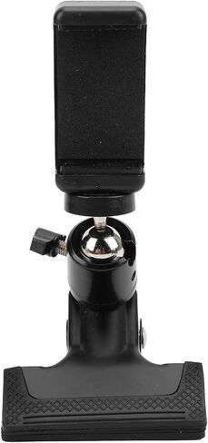 Drfeify Phone Holder Metal Guitar Bass Phone ClampHolder for Live Broadcast Bracket, Suitable for Guitar Supplies and Online Courses, Black in Saudi Arabia