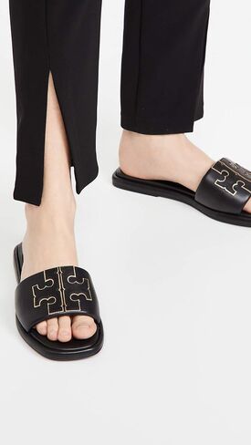 Tory Burch Women's Double T Sport Slides in Saudi Arabia