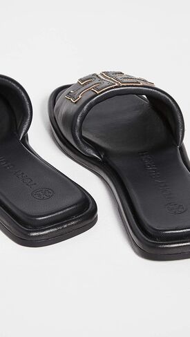 Tory Burch Women's Double T Sport Slides in Saudi Arabia