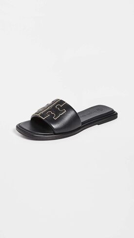 Tory Burch Women's Double T Sport Slides in Saudi Arabia
