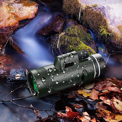 80x100 monocular Telescope, Suitable for Adults and Children, for Bird Watching, Hiking, and Concert Tours, with Phone Clip and Stand in Saudi Arabia