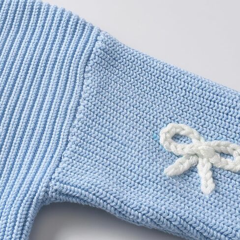 Flofallzique Baby Girl Winter Clothes Knit Sweater Crewneck Pullover Sweatshirt for Infant Toddler in Kuwait