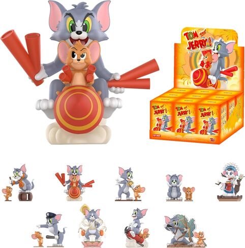 POP MART Tom & Jerry: Forbidden Compass Series Figures, Collectible Toys Home Decorations, Holiday Birthday Gifts for Girls and Boys, Single Box in Saudi Arabia