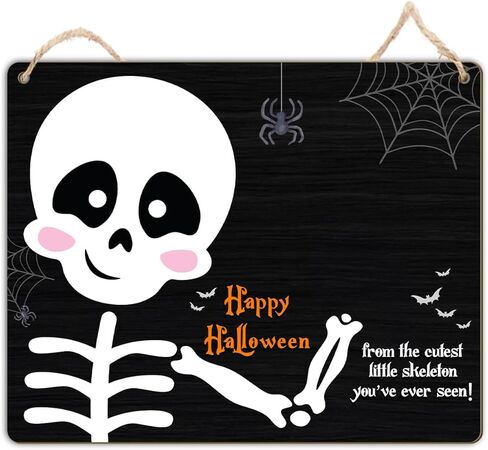 DIY My 1st Halloween Kids Crafts بصمة القدم أو علامة فنية بصمة اليد، حرفة آثار أقدام الطفل الأولى للهالوين للأطفال الصغار مشروع الذاكرة تذكار التقطت الصور الطفل معلم إعلان الدعائم in Kuwait