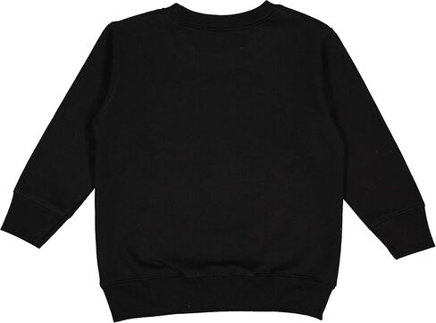 RABBIT SKINS Toddler Fleece Long Sleeve Pullover Sweatshirt, Black, 2T in Saudi Arabia