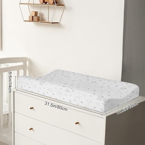 FIOBEE Changing Pad Cover Waterproof 2 Pack Quilted Diaper Change Table Sheets Breathable & Ultra Soft for Newborn Baby Boys Girls Fitted Changer Pads 32"x 16", Pink in Kuwait